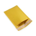 thumbnail image 5 of EcoSwift Brand Premium Kraft Bubble Shipping Bag Self-Seal Mailer, 4 in. x 7 in. (Size 000), Solid Gold, 10-Pack, 5 of 6