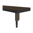 thumbnail image 4 of Adjustable Height 3/4" High Pressure Folding Seminar Table Montana Granite Brown, 4 of 7