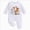 White 0626, variant on 12-18 Months Toddler Boys Girls Long Sleeve Solid Rompers,Side Diagonal Snap Baby Jumpsuit,Soft Warm Fall Winter Unisex Onesie for Infant Boys Girls 12 18 24 Months 2T 3T,Grey