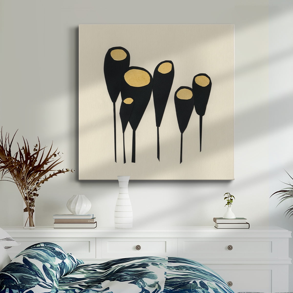 Wexford Home Mod Pod II-Premium Gallery Wrapped Canvas, 40" x 40" - Ready to Hang