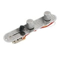 thumbnail image 1 of Pre Wired Electric Guitar Control Plate Loaded Harness 3 Way Switch Volume Tone Knobs DIY Replacement for Tele Guitars, 1 of 7