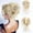 CXZY 24 613, variant on Chorliss Synthetic Claw Chignon Women Messy Curly Fluffy Hair Bun Clip In Ponytail Hair Extensions Natural False Hairpieces