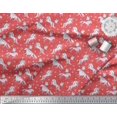 thumbnail image 3 of Soimoi Poly Georgette Fabric Dot,Star & Unicorn Animal Print Fabric by Yard 52 Inch Wide, 3 of 3