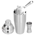 thumbnail image 3 of Loewten Cocktail Shaker Set, Stainless Steel Cost Effective Leakproof Convenient Barware Tool Kit For Party For Bar For Bartender, 3 of 8