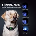 thumbnail image 4 of Dog Training Collar for Small Medium Large Dogs, Remote Dog Shock Collar, IP67 Waterproof, LCD Display, Electric Shock Collars with Beep/Vibration/Shock/Light Mode, 4 of 8