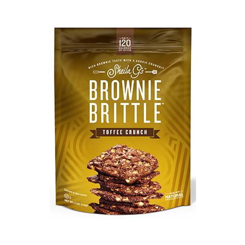 Brownie Brittle SG1244 Brownie Brittle, Toffee Crunch, 5oz.