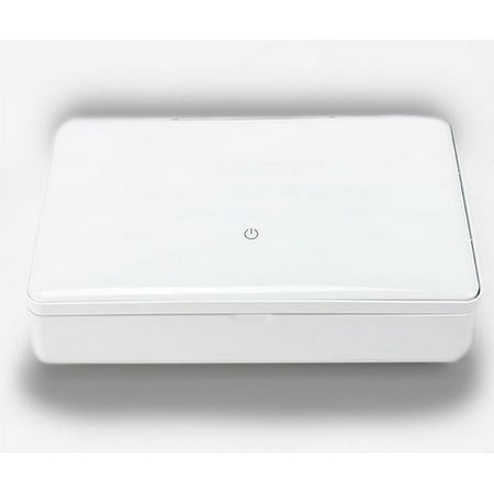Cell Phone UV Light Sanitizer Sterilizer Box USB Charger (White)