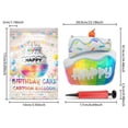 thumbnail image 3 of QTOCIO Balloons Set Birthday Party Decoration Polyester Film Aluminum Foil Balloons, 3 of 3