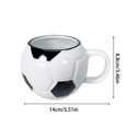 thumbnail image 2 of Ceramic Coffee Mug Sports Tumbler With Handle For Coaches Football Players Birthday Holiday Present, 2 of 5