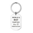 thumbnail image 3 of WORLD'S BEST FARTER Dad Llavero anillo de acero inoxidable para bolso de coche, accesorios de joyería, colgante de moda, regalo para mujer, 3 of 3