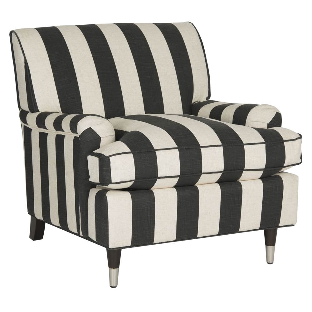 Safavieh Chloe Fully Upholstered Club Chair with Casters
