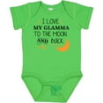 thumbnail image 3 of Inktastic I Love My Glamma to the Moon and Back Boys or Girls Baby Bodysuit, 3 of 5
