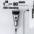 thumbnail image 5 of Afeitadora Reciprocante con Carga USB, Máquina Cortadora de Cabello, Recortadora de Barba para Hombres, 5 of 5