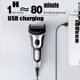 thumbnail image 5 of Afeitadora Reciprocante con Carga USB, Máquina Cortadora de Cabello, Recortadora de Barba para Hombres, 5 of 9