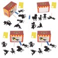 thumbnail image 4 of Puppet Theater, 4-Set Detachable Puppet Show Theater Educational Kids Toy Mini  for Home for Class for Children for Kindergarten, 4 of 8