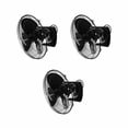 thumbnail image 1 of Ventilador Loco Orbital 16 Pulg 50W 127V 3 Velocidades Negro Benelux 3Pzs negro 50w, 1 of 7