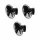 thumbnail image 1 of Ventilador Loco Orbital 16 Pulg 50W 127V 3 Velocidades Negro Benelux 3Pzs negro 50w, 1 of 7