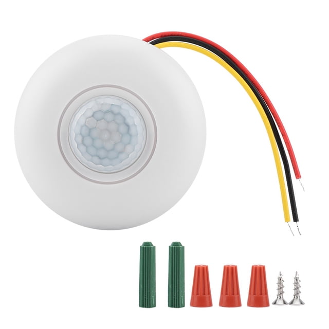 Interruptor de sensor de movimiento infrarrojo Zhivalor AC85-265V Blanco