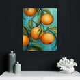 thumbnail image 5 of Nawypu  Fruit Kitchen Wall Decor Lemon Orange Canvas Art Painting for Dining Room Restaurant Decoration Teal and Yellow Pictures Prints Framed, 5 of 5