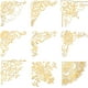 thumbnail image 1 of 9 pegatinas estampadas de 1,6 x 1,6 pulgadas para bordes de azulejos, autoadhesivas, doradas, vintage, para esquinas, de metal dorado., 1 of 9