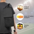 thumbnail image 5 of Pickleball Paddles Set Of 2, Fiberglass Surface, West & Cowboy Print, 4 Balls & Bag, 5 of 5