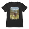 thumbnail image 2 of Disney Pixar Hoppers Greeting From The Pond Women's T Shirt (Black, S-2XL), 2 of 4