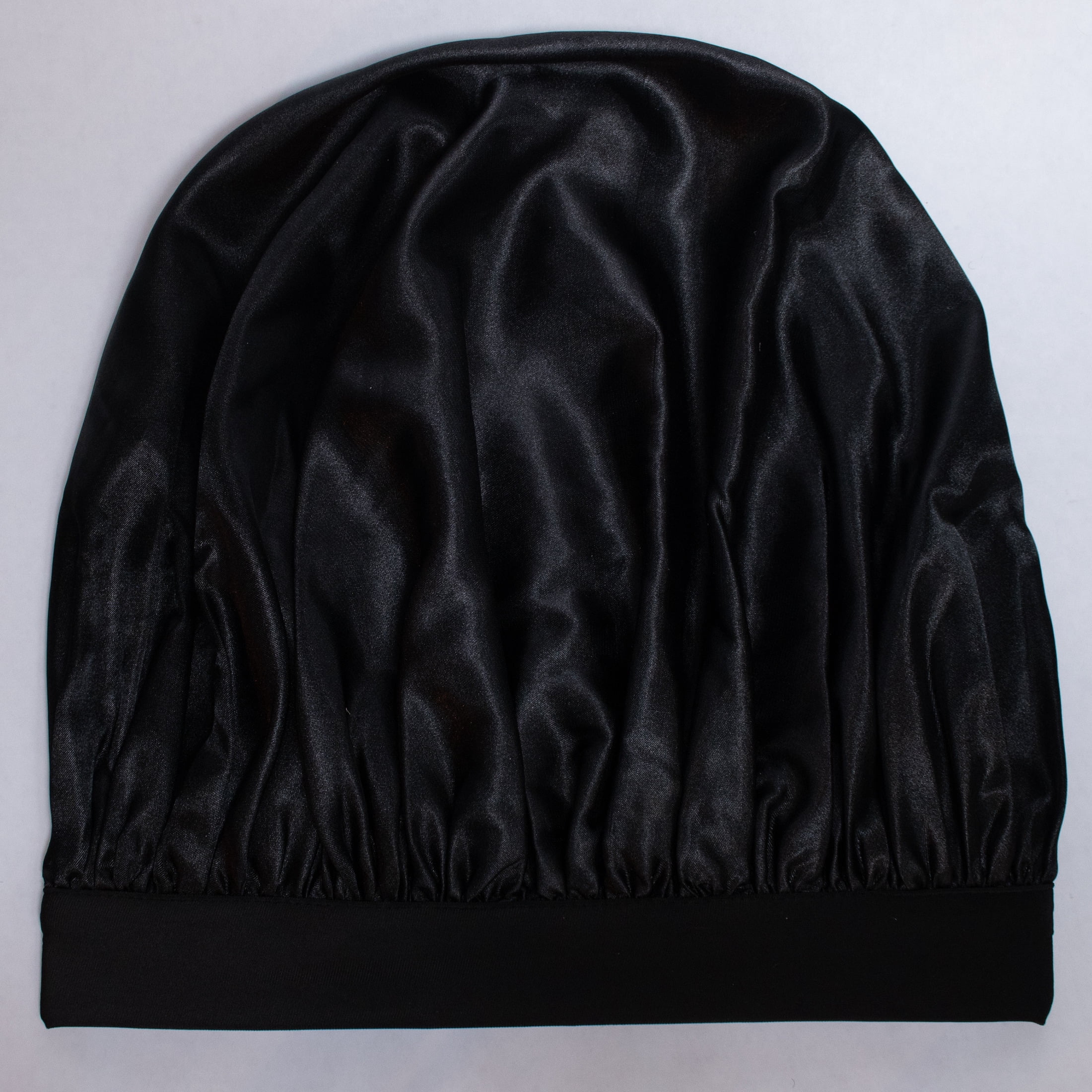 Evolve Jumbo Satin Bonnet, Black