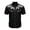 Black, variant on Baby Boy Shirts Western Cow Print Short Sleeve Button Down Rugby Shirt for Boy Size 4-5T
