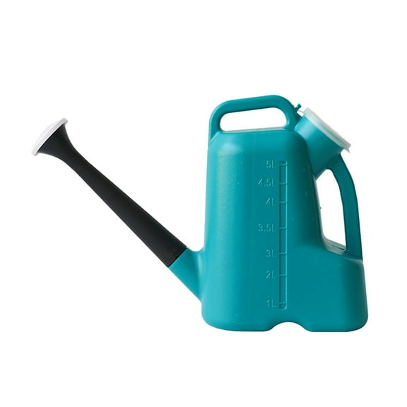 Kudiqi 5L Long Spout Watering Can for Plants - Indoor/Outdoor - Random Color