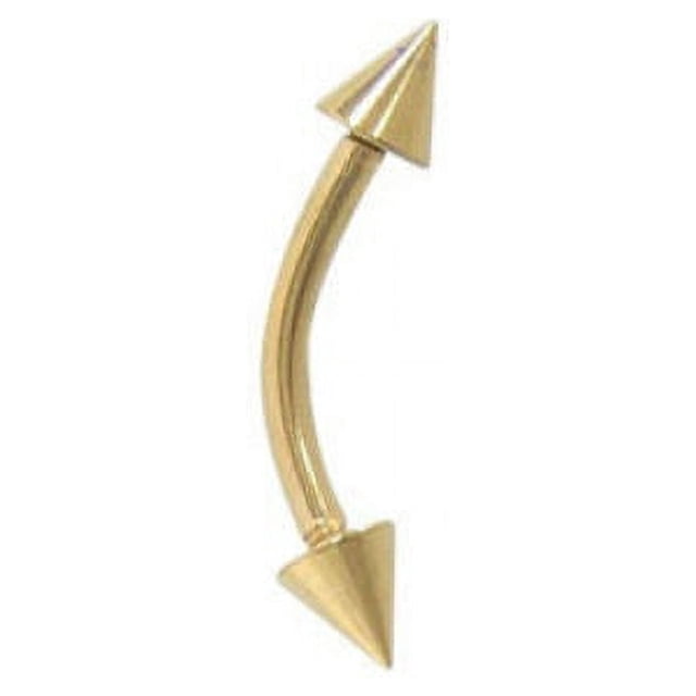 Eyebrow Ring Curved Barbell Anodized G5 Solid Titanium 16G Cartilage Rook Daith