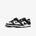 thumbnail image 3 of Nike Dunk Low White/Black-White  CW1590-100 Grade-School Size 5, 3 of 9