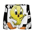 thumbnail image 4 of Looney Tunes Tweety Mens Boxer Briefs Active Stretch Breathable Underwear, Comfortable Gym Boxer Briefs, 4 of 7