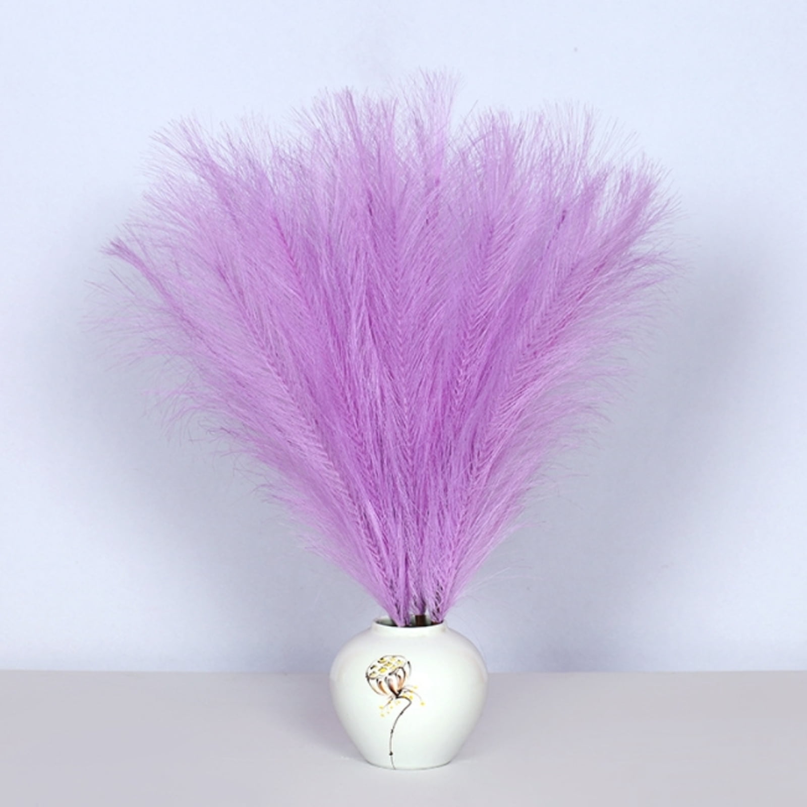 AmShibel Dries Bunny Tails for Vase, Artificial Plants, Pampas Grass