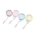 thumbnail image 6 of Cheers.US 8.5cm Hanging Wire Ball Hamster Rabbit Guinea Pig Pet Toy Food Feeder Dispenser,Pet Accessory, Ball Shape, Hollow, Food Feeder, 6 of 8