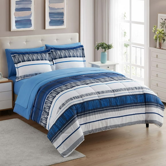 Set de edredón Sweet Home Collection Mediterranean Queen