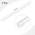 thumbnail image 2 of Unique Bargains Tube Rond en Acrylique Rigide Transparent 10mm ID x 12mm OD x 305mm Lot de 2, 2 of 6