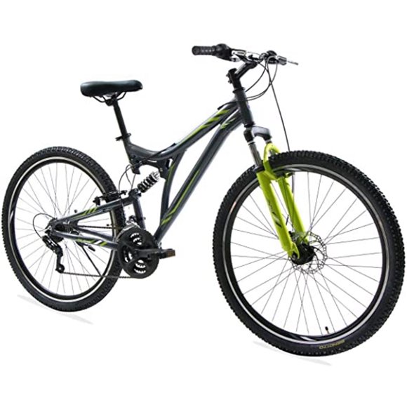 Bicicleta Montaña DS-500 R29 21V Gris Oscuro/Verde Benotto Benotto DS-500