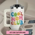 thumbnail image 6 of Mother Day Gift from Daughter or Son 2013 Cool Mom Club Tumbler 40oz with Straw & Brush, Cute Mama Cup, Present for New Mom, Keeps Drinks Cold, Reusable Travel Mug, Birthday Christmas Idea, 6 of 6