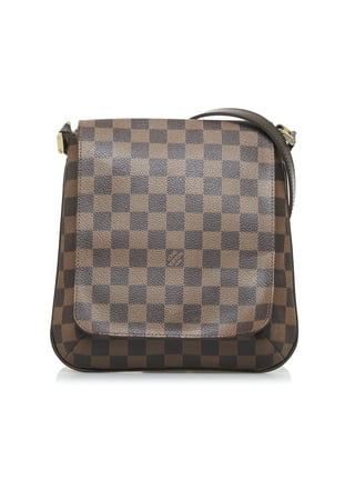 Louis Vuitton Damier Geronimo Shoulder Bag Body Waist N51994 Brown PVC  Leather Women's LOUIS VUITTON