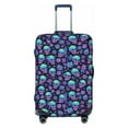 thumbnail image 2 of Goofa Skull daisy Gradient Pattern Luggage Covers For Suitcase,Suitcase Cover Protector Fit 18-32 Inch Luggage-X-Large, 2 of 9