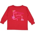 thumbnail image 3 of Inktastic My Memaw Loves Me Girls Long Sleeve Toddler T-Shirt, 3 of 5