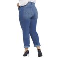 thumbnail image 2 of NYDJ womens  Plus Margot Girlfriend Skinny Jean, 28W, 2 of 3