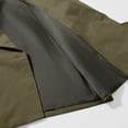 thumbnail image 5 of Cropped Trench Coat for Women Lapel Collar Belted Button Blazer Casual Trendy Elegant Office Fall Jacket, S, 5 of 5