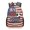 American Flag Soccer Print, variant on HUIACONG Capybara Sunflower Print Adjustable Straps Children's Backpack for School Travel, Spacious Compartment Multiple Compartments School Bag Waterproof