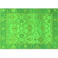 thumbnail image 1 of Ahgly Company Indoor Rectangle Oriental Green Traditional Area Rugs, 7' x 9', 1 of 4