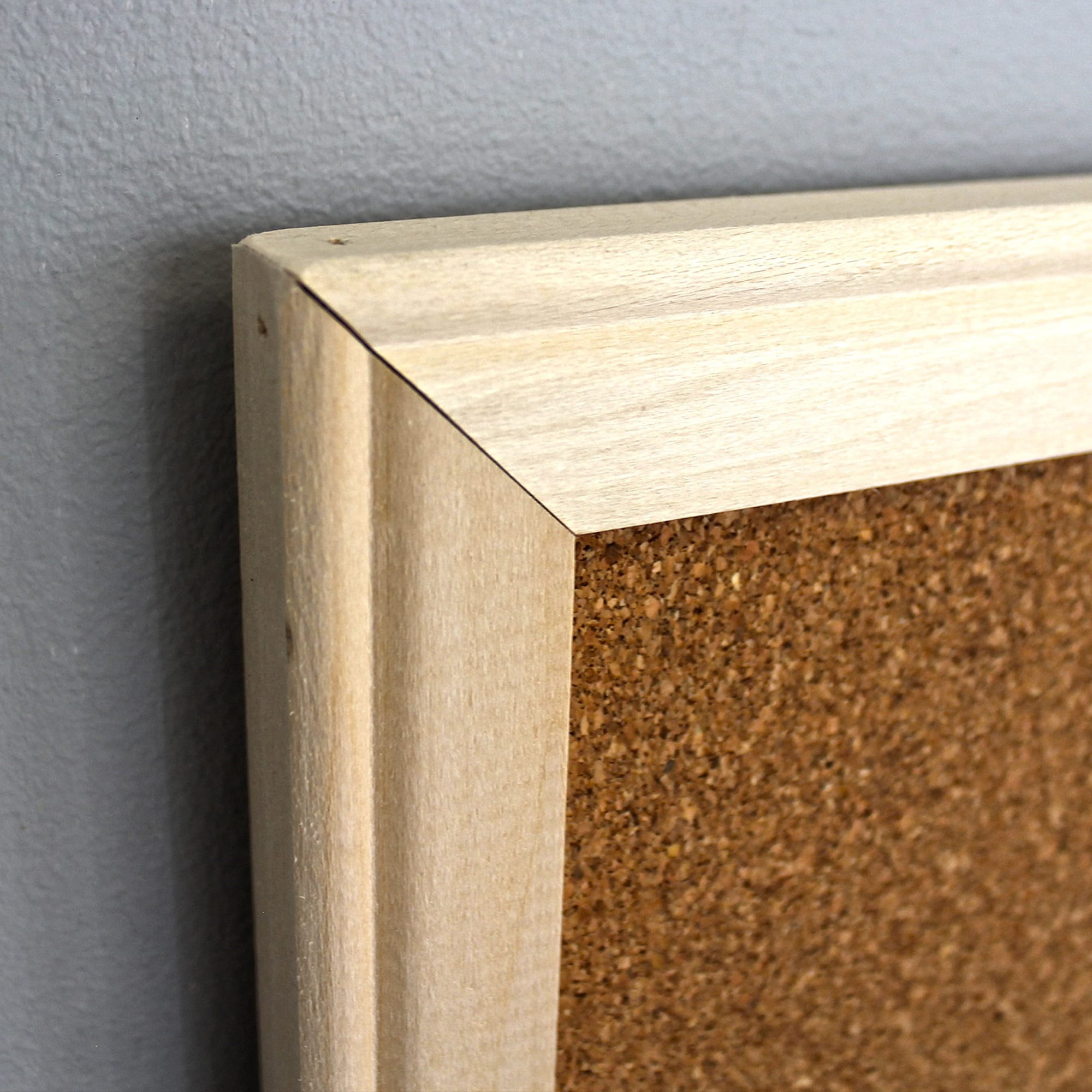 Home, Office And Classroom Indoor 18 X 24 Wood Framed Cork Board