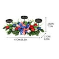 thumbnail image 2 of Anckoeil Independence Day Simulation Candle Ornament Simulation Green Plants Day Home Table Decoration Props, 2 of 9