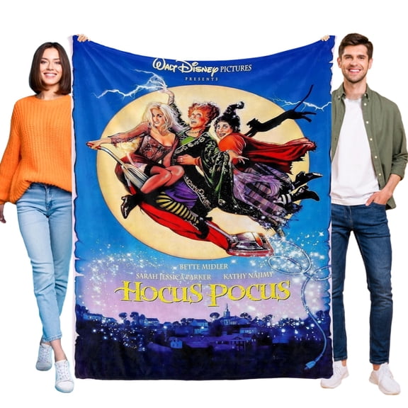 Blanket Hocus Pocus for Boys Girls Lightweight Kids Throw Blanket Cute Soft Blankets Flannel Plush Blankets Gifts 30x40in