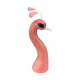 thumbnail image 4 of yotijay Peacock Mannequin Head Floral Arrangement Decor Home Decor for Bridal Shower Pink, 4 of 9