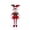 Red, variant on Gpaecead 2pcs Red Green elf Doll Decoration Male and Female Gnomes Decor for Christmas Xmas New Year Decoration, Indoor and Outdoor Table and Chair Wall Decor